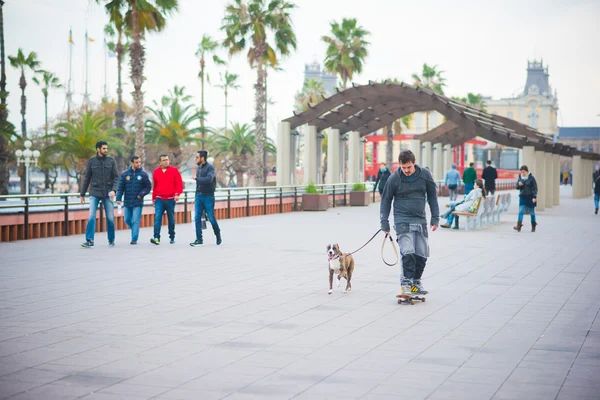 Barcelona centro da cidade — Fotografia de Stock