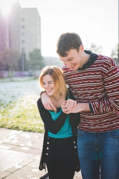 Young  lovers  couple — Stock Photo, Image