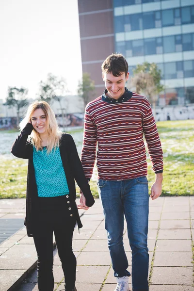 Young  lovers  couple — Stock Photo, Image