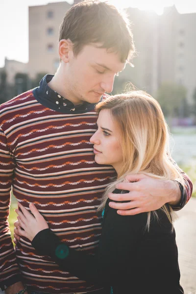 Young  lovers  couple — Stock Photo, Image