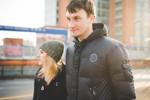 Young  lovers  couple — Stock Photo, Image