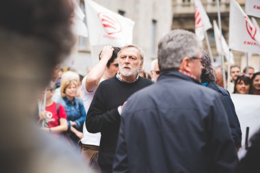 Milano'da düzenlenen kurtuluş kutlamaları