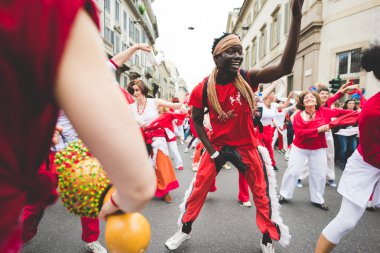 Milano'da düzenlenen kurtuluş kutlamaları