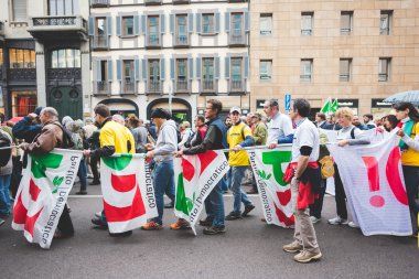 Milano'da düzenlenen kurtuluş kutlamaları