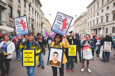 Milano'da düzenlenen kurtuluş kutlamaları