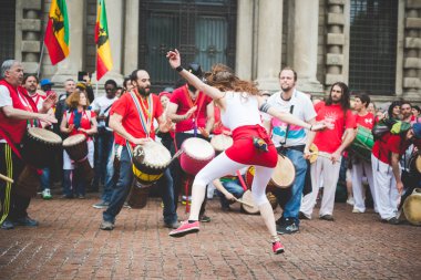 Milano'da düzenlenen kurtuluş kutlamaları