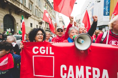 Milano'da düzenlenen kurtuluş kutlamaları