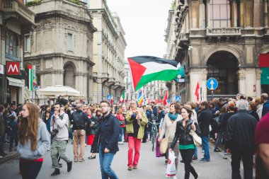 Milano'da düzenlenen kurtuluş kutlamaları