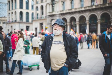 Milano'da düzenlenen kurtuluş kutlamaları