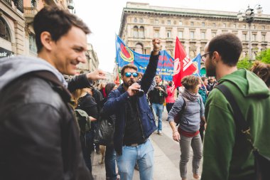 Milano'da düzenlenen kurtuluş kutlamaları