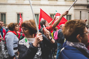 Milano'da düzenlenen kurtuluş kutlamaları