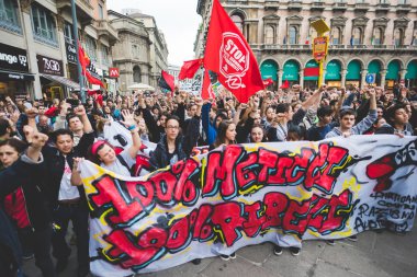 Milano'da düzenlenen kurtuluş kutlamaları