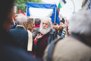 Milano'da düzenlenen kurtuluş kutlamaları