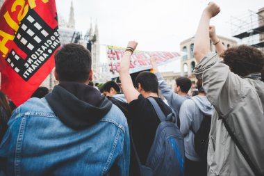 Milano'da düzenlenen kurtuluş kutlamaları