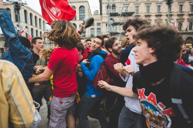 Milano'da düzenlenen kurtuluş kutlamaları