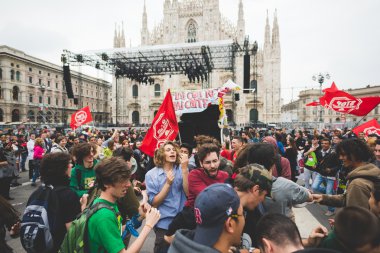 Milano'da düzenlenen kurtuluş kutlamaları
