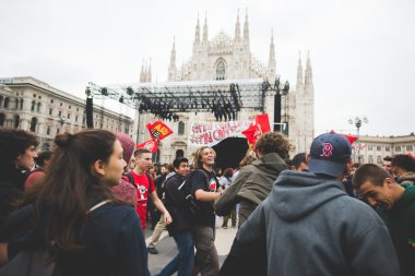 Milano'da düzenlenen kurtuluş kutlamaları