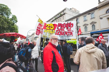 Milano'da düzenlenen kurtuluş kutlamaları