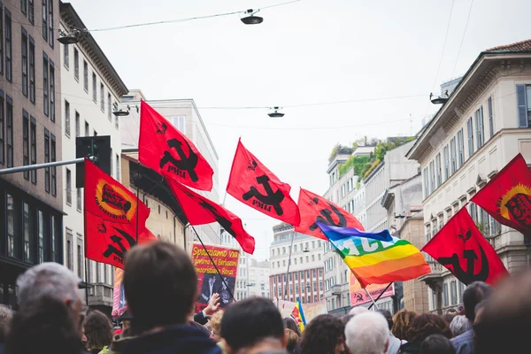Perayaan pembebasan diadakan di Milan — Stok Foto
