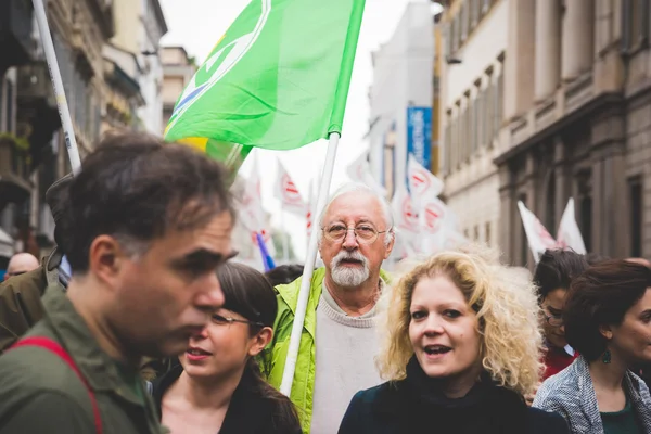 Celebration of liberation held in Milan — Stock Photo, Image