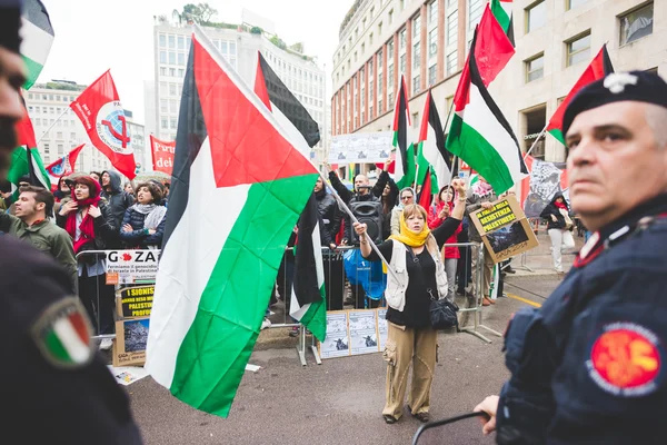 Celebration of liberation held in Milan — Stock Photo, Image