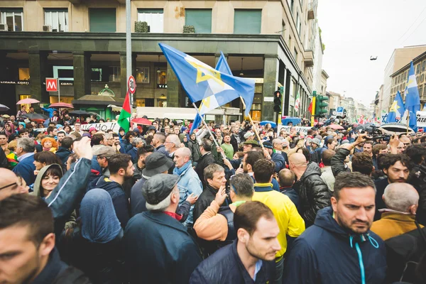 Celebração da libertação em Milão — Fotografia de Stock