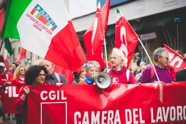 Celebración de la liberación en Milán — Foto de Stock