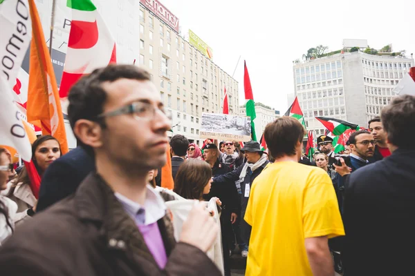 Celebração da libertação em Milão — Fotografia de Stock