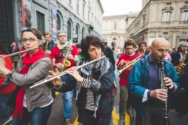 Celebration of liberation held in Milan — Stock Photo, Image