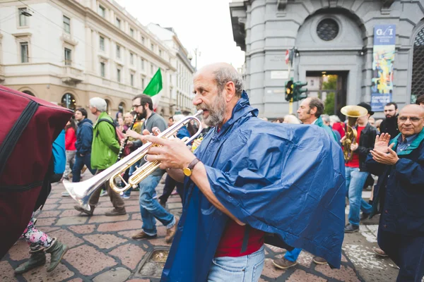 Celebration of liberation held in Milan — Stock Photo, Image