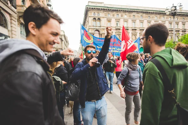 Oslavy osvobození v Miláně — Stock fotografie