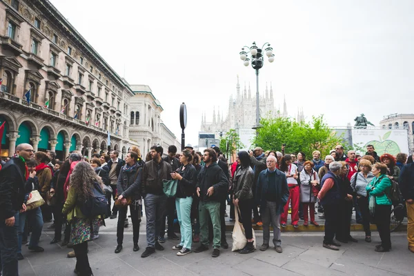 Milano'da düzenlenen kurtuluş kutlamaları — Stok fotoğraf