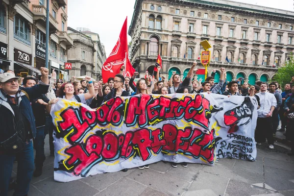 Celebración de la liberación en Milán —  Fotos de Stock