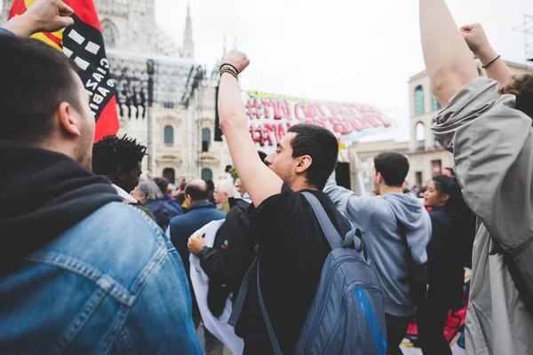 Celebration of liberation held in Milan — Stock Photo, Image