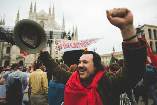 Celebration of liberation held in Milan — Stock Photo, Image