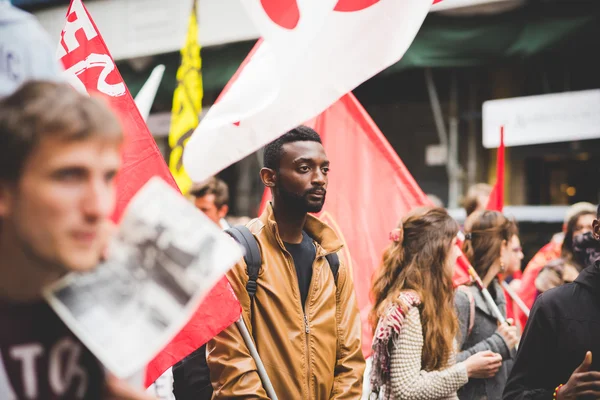 Celebration of liberation held in Milan — Stock Photo, Image