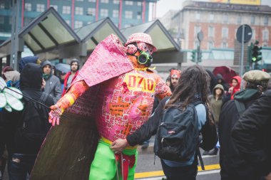 tezahürü yok expo Milano'da düzenlenen 1 Mayıs 2015