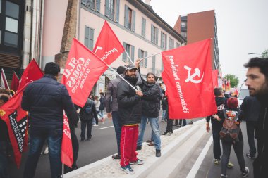 tezahürü yok expo Milano'da düzenlenen 1 Mayıs 2015