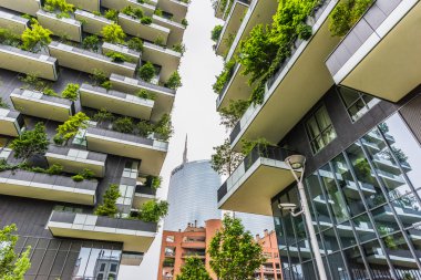 Bosco verticale binalar Milano