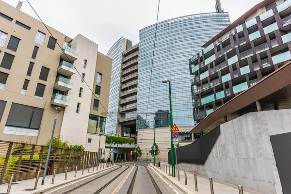 Quartiere degli affari Garibaldi a Milano — Foto Stock