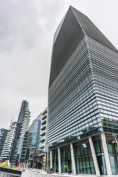 Business district Garibaldi in Milan — Stock Photo, Image