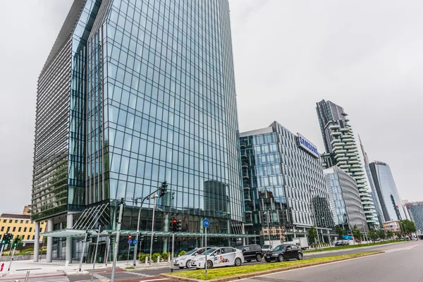 Business district Garibaldi in Milan — Stock Photo, Image