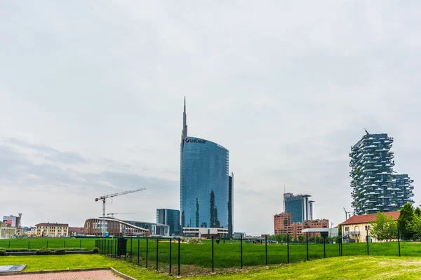 Business district Garibaldi in Milan — Stock Photo, Image