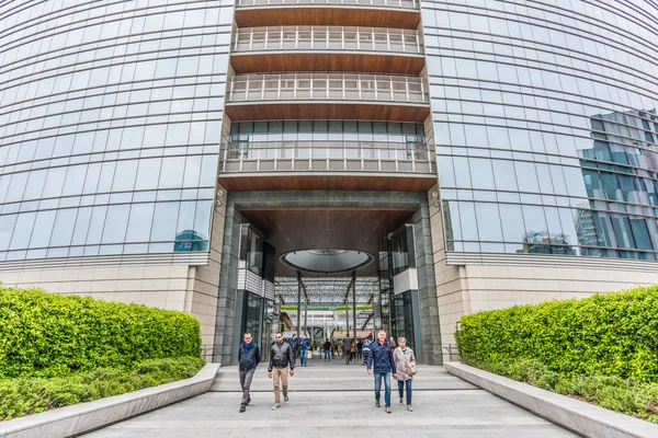 Nya stadsdelen Garibaldi i Milano — Stockfoto