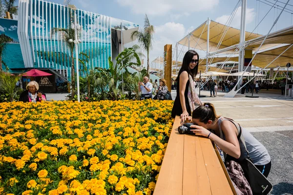 Expo mässan i Milano — Stockfoto