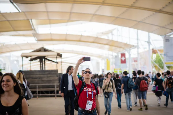 Výstava Expo potravin v Miláně — Stock fotografie