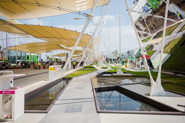 Exposição universal sobre tema alimentar 2015 — Fotografia de Stock