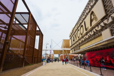 Milano evrensel Fuar Pavyonu Angola