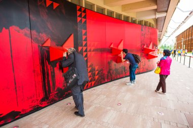 Milano evrensel Fuar Pavyonu Angola