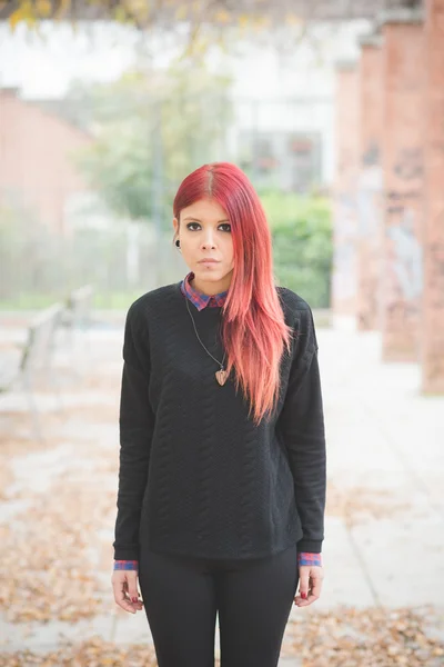 Bela mulher de cabelo vermelho — Fotografia de Stock